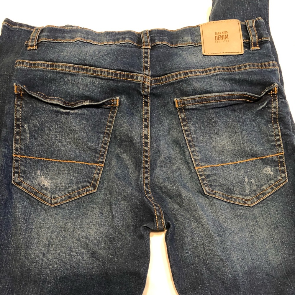 Zara Kids YouthBlue Denim Jeans - Size 11/12